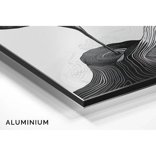Black and White Design Posters - Organic Fusion