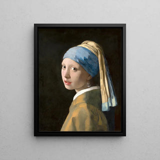 The Girl with a Pearl Earring by Johannes Vermeer | Art print Painting Wall decoration poster copy