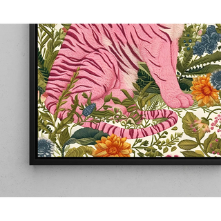 Tiger Table - Pink Floral Tiger