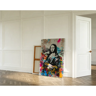 Street Art Painting – The Urban Mona Lisa