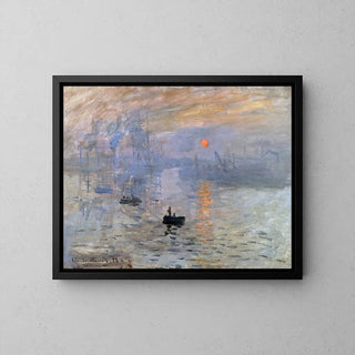 Impression Sunrise - Claude Monet | Art print Painting Wall decoration poster copy