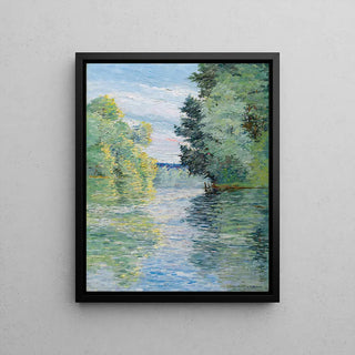 The Small Arm of the Seine at Argenteuil - Gustave Caillebotte | Art print Painting Wall decoration poster copy
