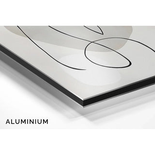 Black and White Design Poster - Abstract Impulse