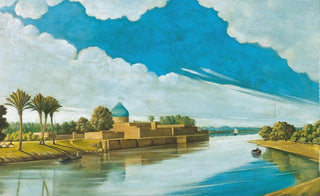 Abdul Qadir AlRassam - River Scene on the Banks of the Tigris.webp