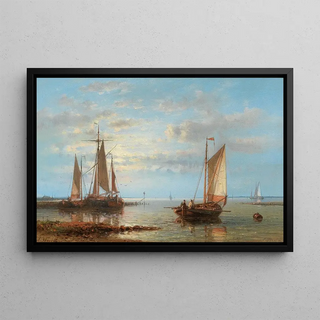 Abraham Hulk - Sailing Boats on Rough Seas (Case Conflict).webp