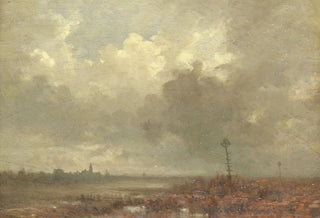 Adolphe Mouilleron - Riviergezicht bij avond.webp