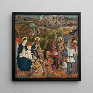 Adoration des Mages - Guidoccio Cozzarelli
