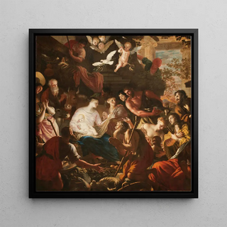 Adoration des bergers - Lorenzo De Ferrari