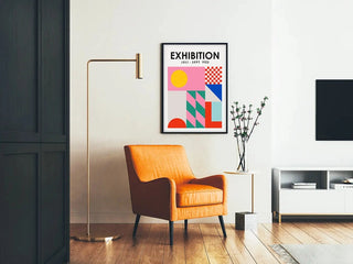 Affiche Bauhaus - Composition Colorée
