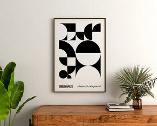 Affiche Bauhaus - Formes Essentielles