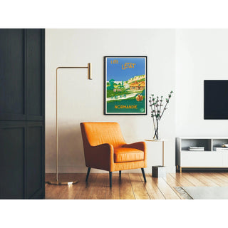Affiche Normandie vintage – L’été… l’État années 1930