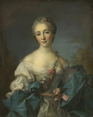 After JeanMarc Nattier - Portrait of a Young Woman.webp