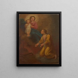 Aleksander Kotsis - St Jan Kanty before Our Lady.webp