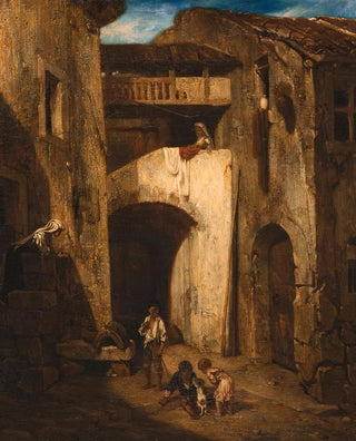 AlexandreGabriel Decamps - Italian Courtyard.webp