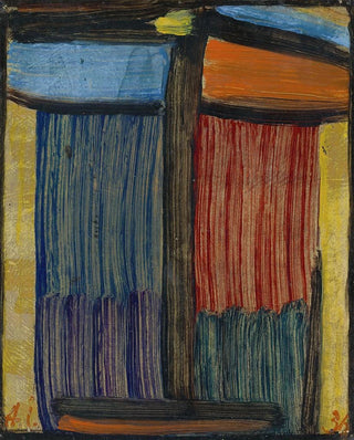 Alexej von Jawlensky - Meditation on a gold background.webp