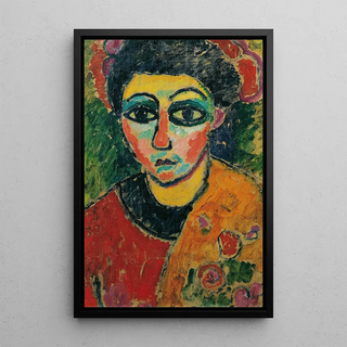 Alexej von Jawlensky - Portrait of a lady.webp