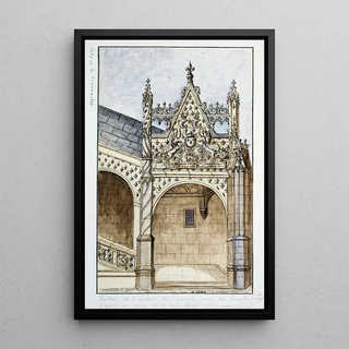 Alfred Bonnardot - Ancienne cour des Comptes portail de lescalier.webp