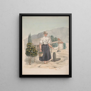 Alfred Diston - Woman of El Miradero Tenerife.webp