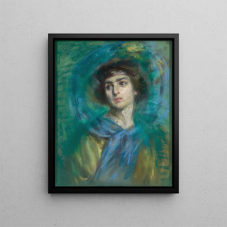 Alice Pike Barney - The Blue Scarf.webp