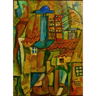 Amadeo de SouzaCardoso - Windmills telegraph Wire.webp