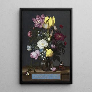 Ambrosius Bosschaert the Elder - Bouquet of Flowers in a Glass Vase.webp