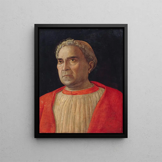 Andrea Mantegna - Cardinal Ludovico Scarampi Mezzarota called Ludovico Trevisano.webp
