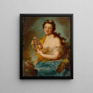 Anna Dorothea Therbusch - Self portrait as flora.webp