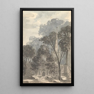 Anne Rushout - Church at Birkenhead.webp