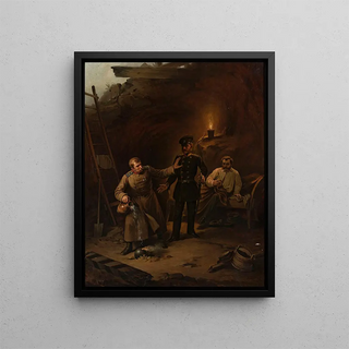 Anonymous - Episode from the Crimean Wars Scene in prison.webp