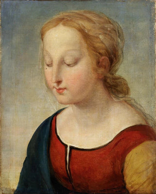 Anonymous - Head of the Madonna from la Belle Jardiniere.webp