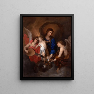 Anthony van Dyck - Virgin and Child with MusicMaking Angels.webp