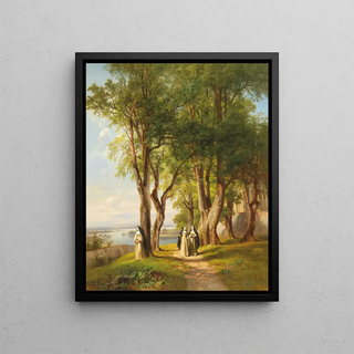 Anton Hansch - In The Nunnery Garden.webp