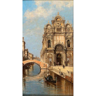 Antonietta Brandeis - Venice a View of Campo Santi Giovanni e Paolo.webp