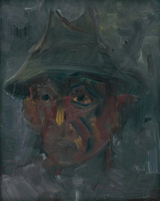 Arnold Peter WeiszKubnan - Head of a Man in a Hat.webp