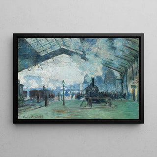 Arrival of the Normandy Train - Claude Monet