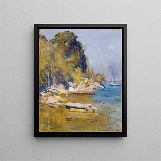 Arthur Streeton - From my camp Sirius Cove.webp