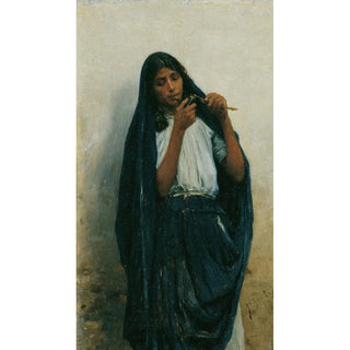 August von Pettenkofen - Zigeunerin.webp