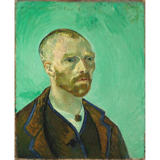 Autoportrait Dédié à Paul Gauguin - Vincent van Gogh | Reproduction Tableau Décoration murale affiche copie