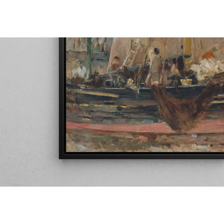 Bateaux à quai - Berthe Morisot