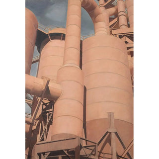 Bernard Boutet de Monvel - South Works Steel Mill in Chicago Illinois.webp