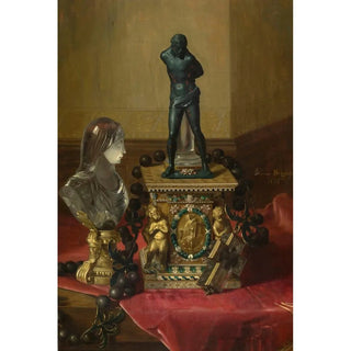 BlaiseAlexandre Desgoffe - At the Louvre.webp