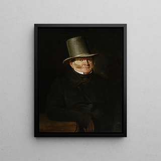 Bonawentura Dbrowski - Portrait of Pawe Pellizzaro owner of a store with prints in Warsaw.webp