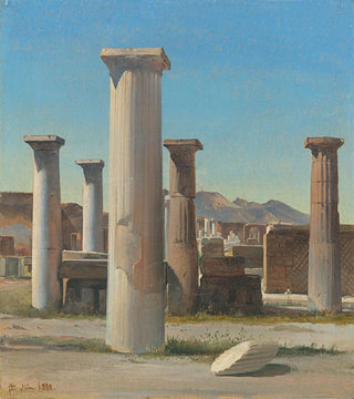 Carl Georg Enslen - Die Ruinen von Pompeji.webp