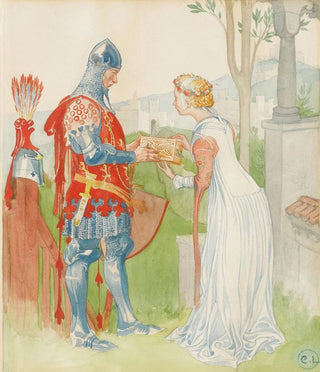 Carl Larsson - Lisana and Margon.webp