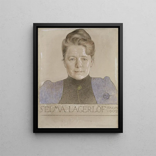 Carl Larsson - The Author Selma Lagerlf.webp