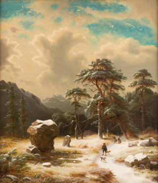Carl Ludwig Scheins - Winter atmosphere.webp