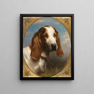 Carl Reichert - A Hunting Dog.webp
