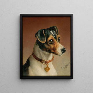 Carl Reichert - Portrait of a Jack Russel Terrier.webp