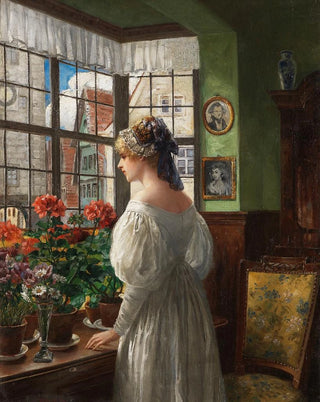 Carl Rhling - Dame am Fenster.webp