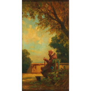 Carl Spitzweg - Alter Mann auf einer Bank.webp